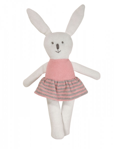 Hase mit Streifen, Gestrick