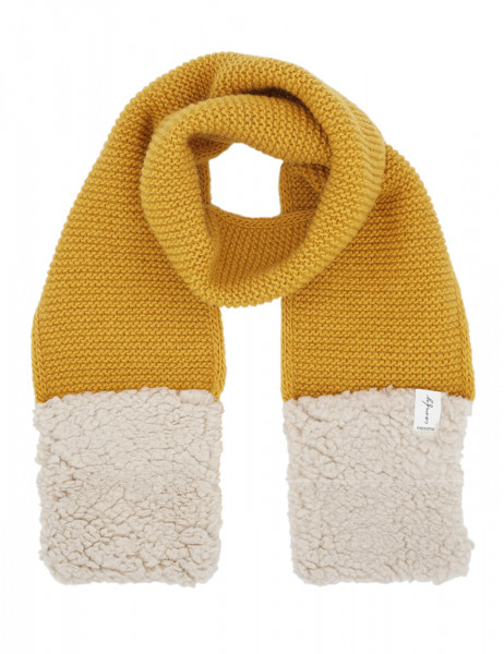 MINI GIRL-Schal, Teddyfell-Taschen