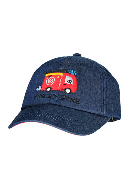 MINI BOY-Cap, &quot;fire engine&quot; Klettverschluß