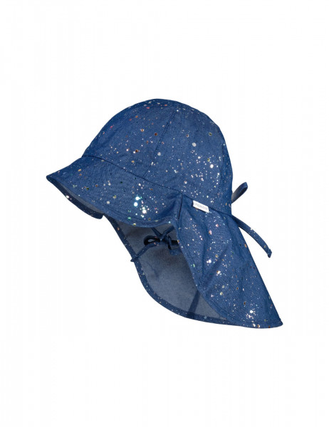 KIDS GIRL-Flapper Nackenschutz, "Glitzer Pünktchen"