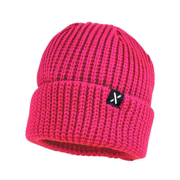 KIDS-Beanie Perlfang breiter Rand, ohne Futter