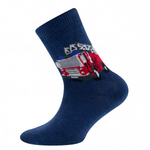 GOTS MINI Socken Feuerwehr
