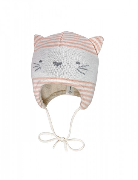 BABY GIRL-Mütze, Katze, Ohren Futter