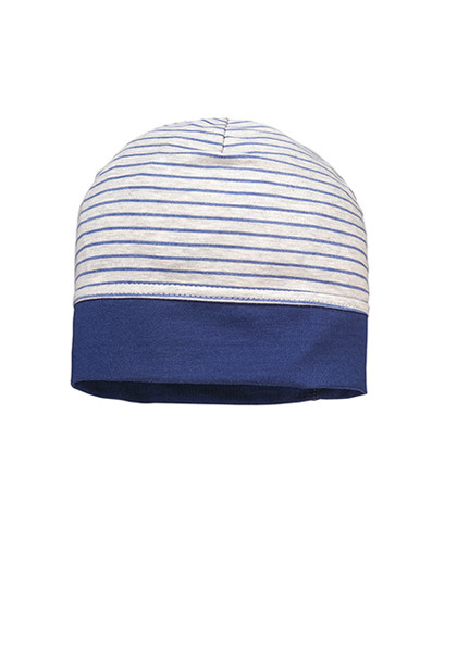 GOTS MINI-Beanie middle Ringeljersey mit Rand, UV 50