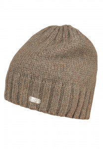 CAPO-NICE CAP SLEEK knitted beanie, ribbed edge