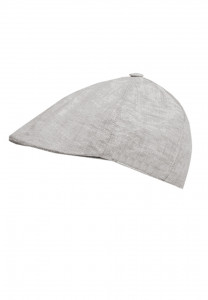 CAPO-LINEN FLAT CAP