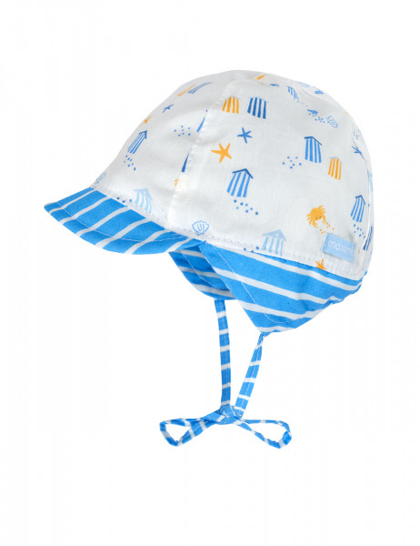 BABY BOY-Schildmütze, &quot;Strand&quot; Bindeband,